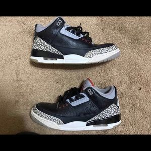Black cement Jordan 3